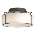 Hubbardton Forge, Bow Semi-Flush, SEMI FLUSH MOUNT LIGHT