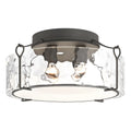 Hubbardton Forge, Bow Semi-Flush, SEMI FLUSH MOUNT LIGHT