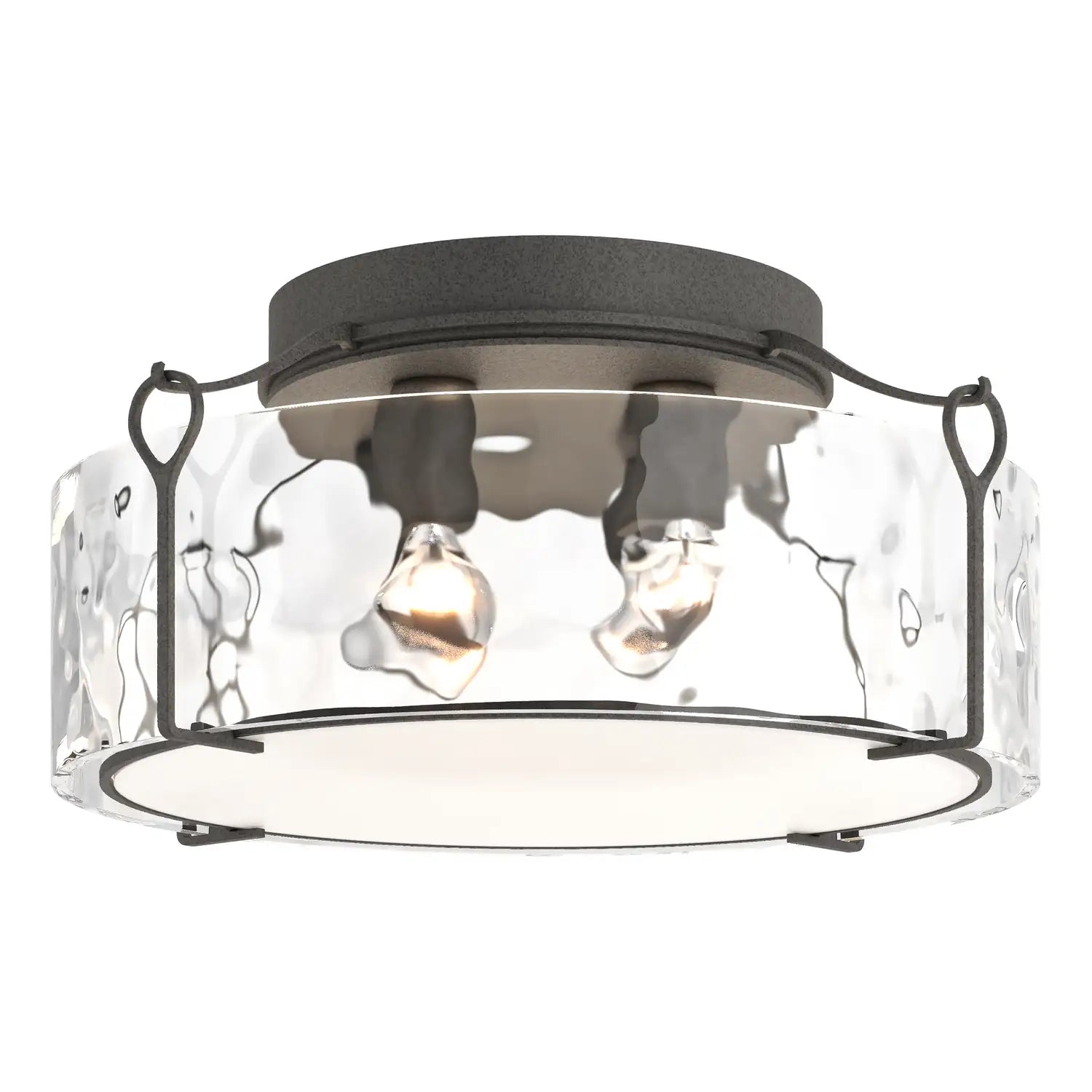 Hubbardton Forge, Bow Semi-Flush, SEMI FLUSH MOUNT LIGHT