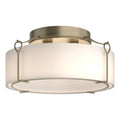 Hubbardton Forge, Bow Semi-Flush, SEMI FLUSH MOUNT LIGHT