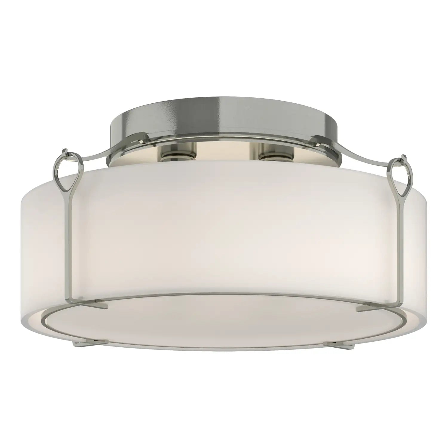 Hubbardton Forge, Bow Semi-Flush, SEMI FLUSH MOUNT LIGHT