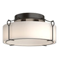 Hubbardton Forge, Bow Semi-Flush, SEMI FLUSH MOUNT LIGHT