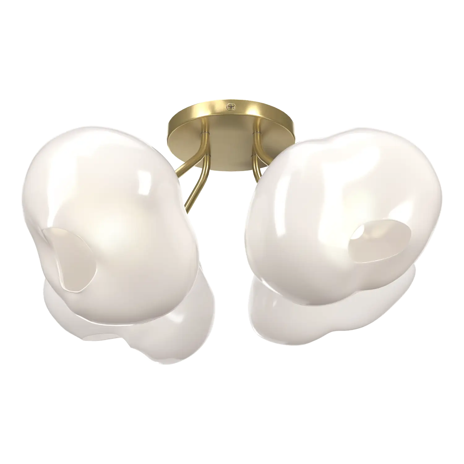 Hubbardton Forge, Ume Semi-Flush, SEMI FLUSH MOUNT LIGHT