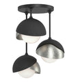 Hubbardton Forge, Brooklyn Double Shade Semi-Flush, SEMI FLUSH MOUNT LIGHT