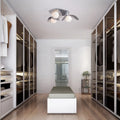Hubbardton Forge, Yoki Semi-Flush, SEMI FLUSH MOUNT LIGHT
