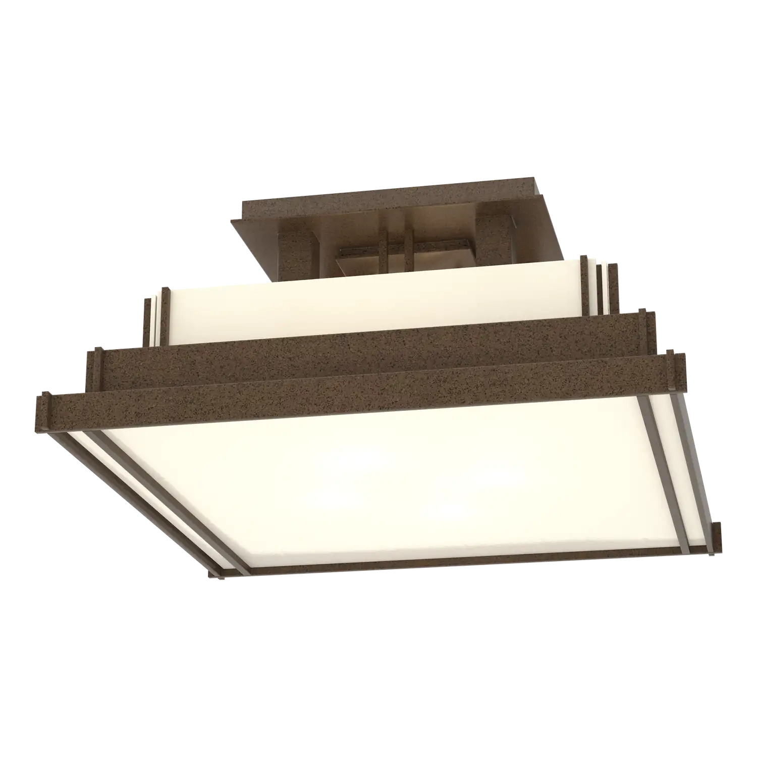 Hubbardton Forge, Steppe Semi-Flush, SEMI FLUSH MOUNT LIGHT