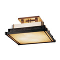Hubbardton Forge, Steppe Semi-Flush, SEMI FLUSH MOUNT LIGHT