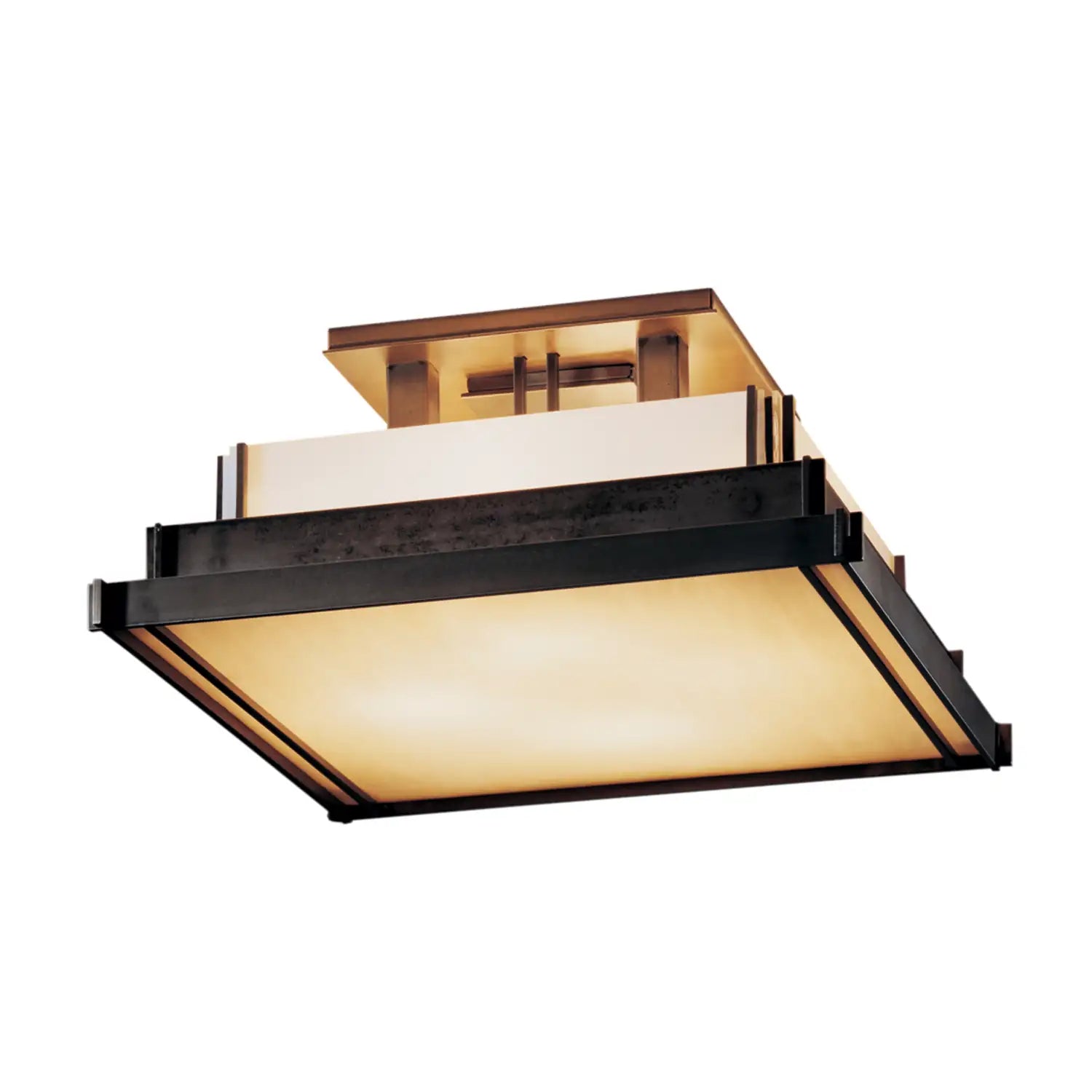 Hubbardton Forge, Steppe Semi-Flush, SEMI FLUSH MOUNT LIGHT