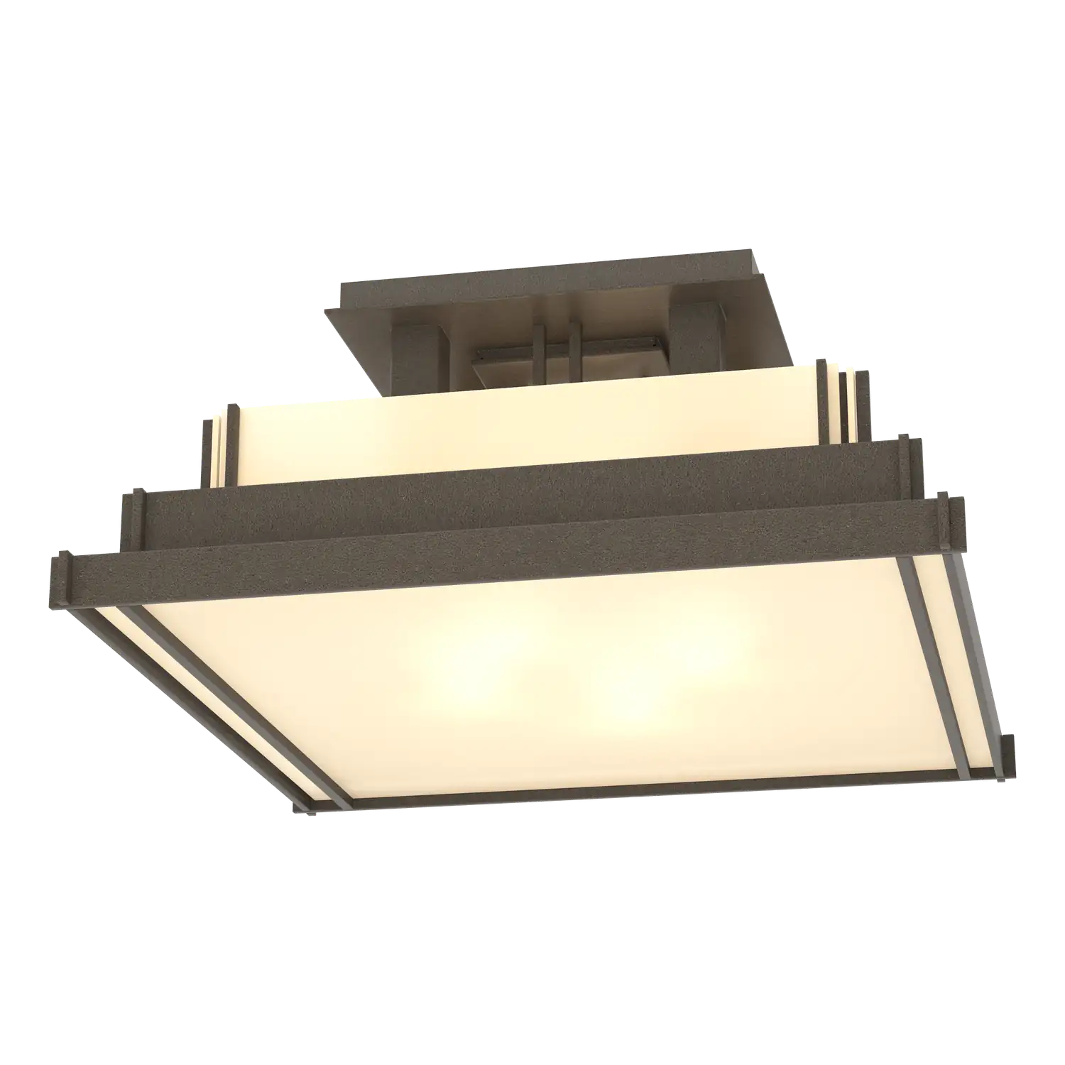 Hubbardton Forge, Steppe Semi-Flush, SEMI FLUSH MOUNT LIGHT