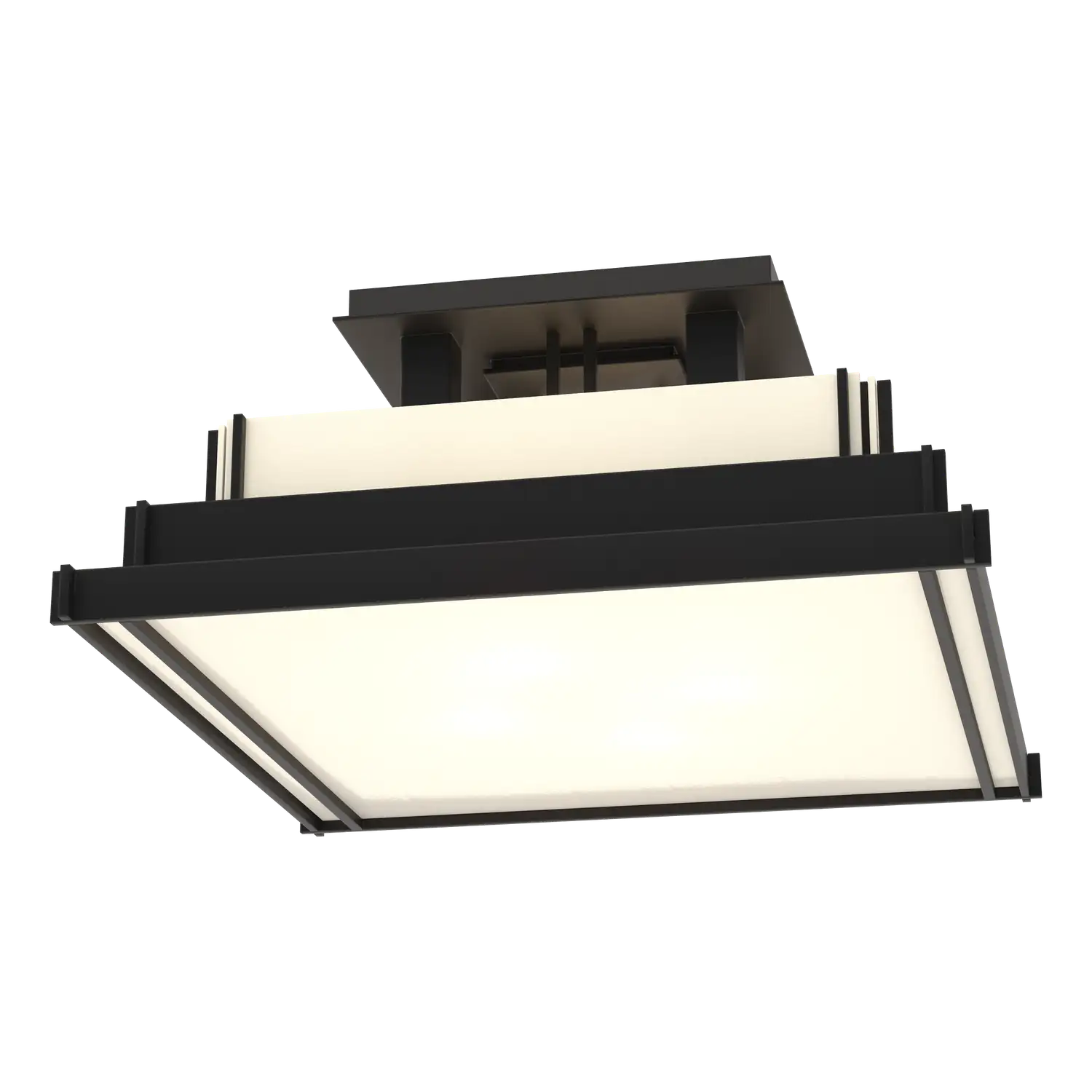 Hubbardton Forge, Steppe Semi-Flush, SEMI FLUSH MOUNT LIGHT