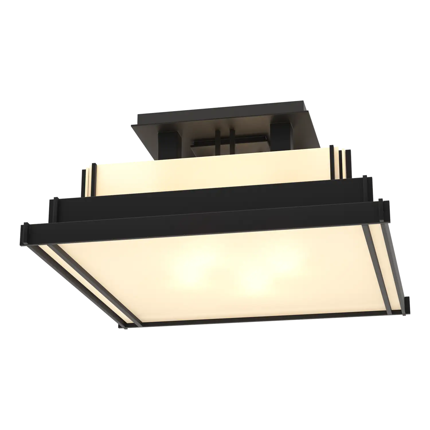 Hubbardton Forge, Steppe Semi-Flush, SEMI FLUSH MOUNT LIGHT