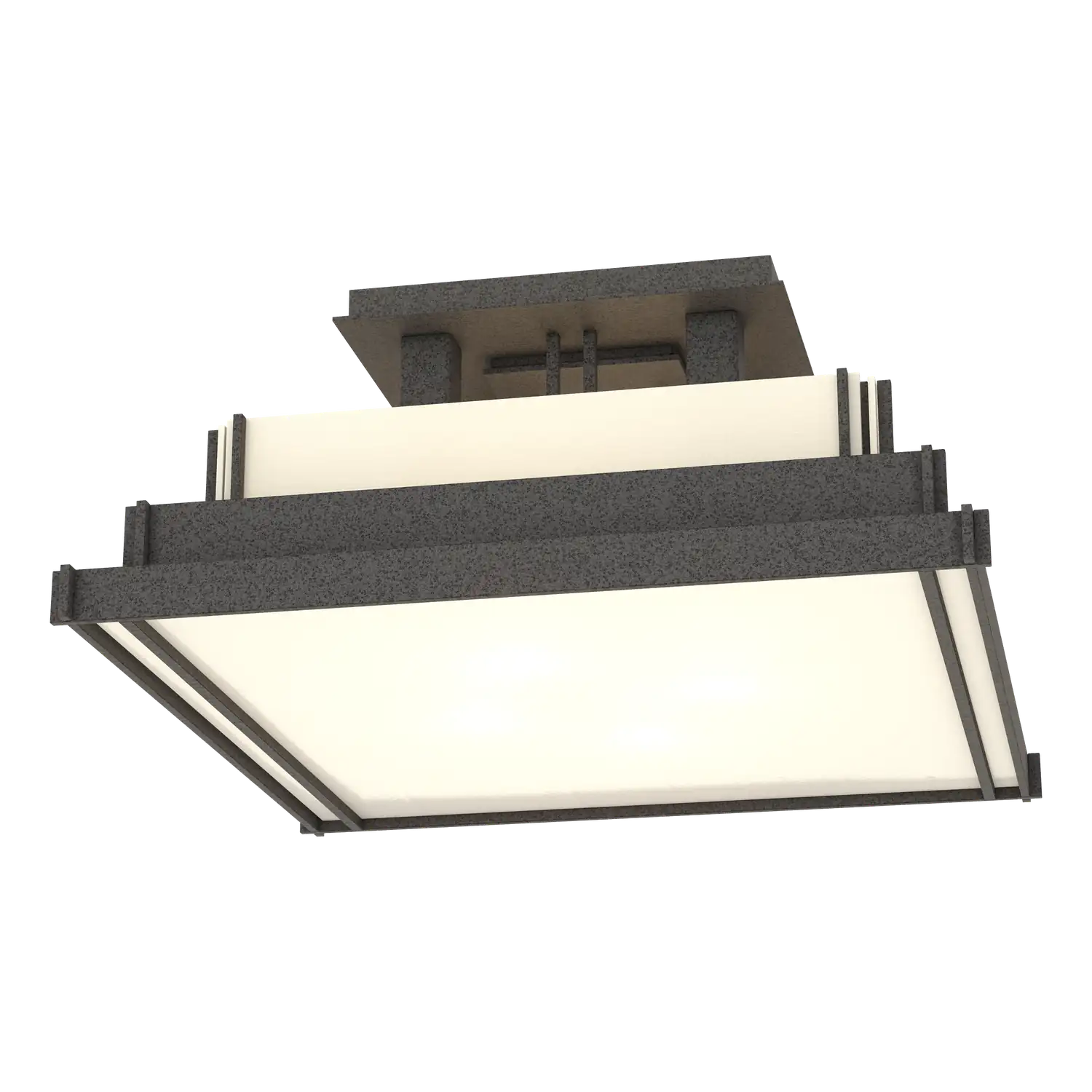 Hubbardton Forge, Steppe Semi-Flush, SEMI FLUSH MOUNT LIGHT