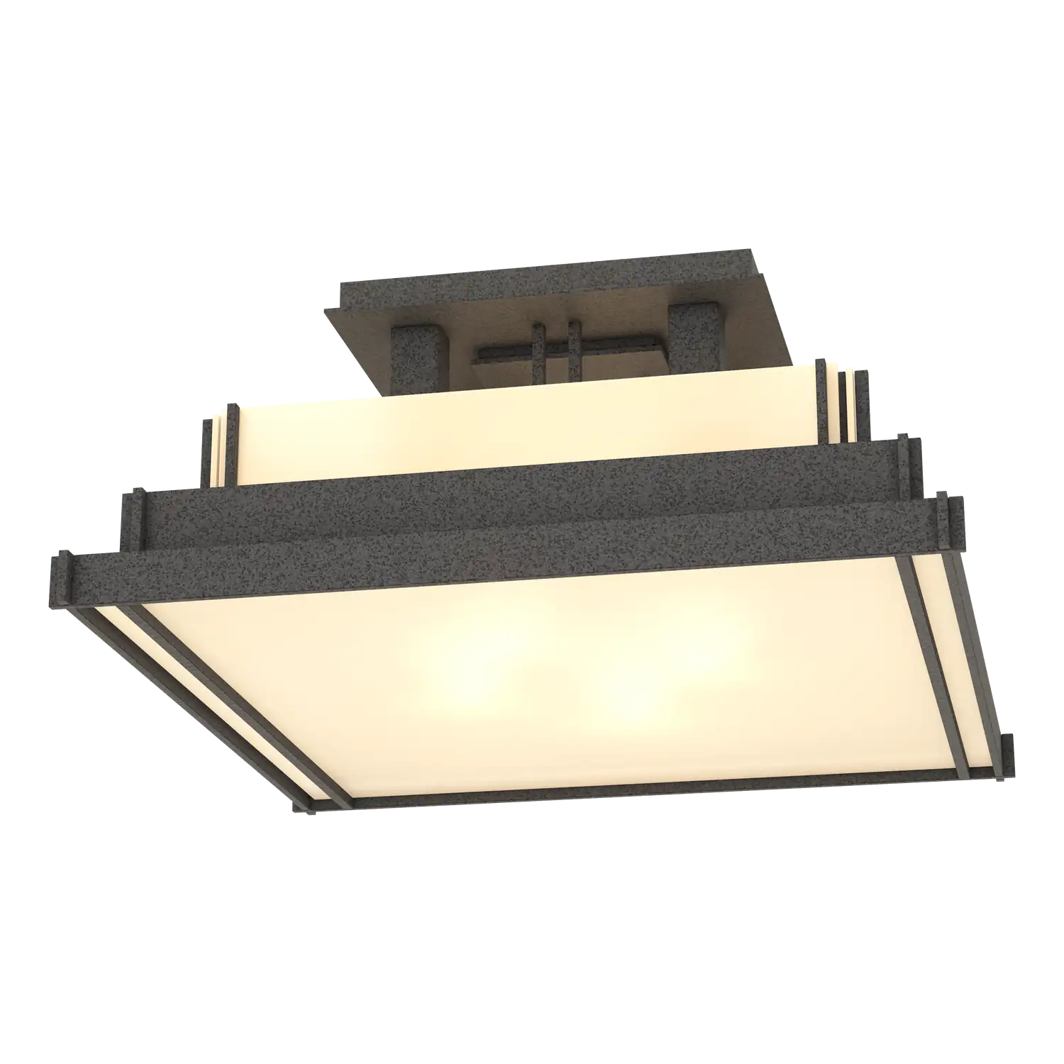 Hubbardton Forge, Steppe Semi-Flush, SEMI FLUSH MOUNT LIGHT