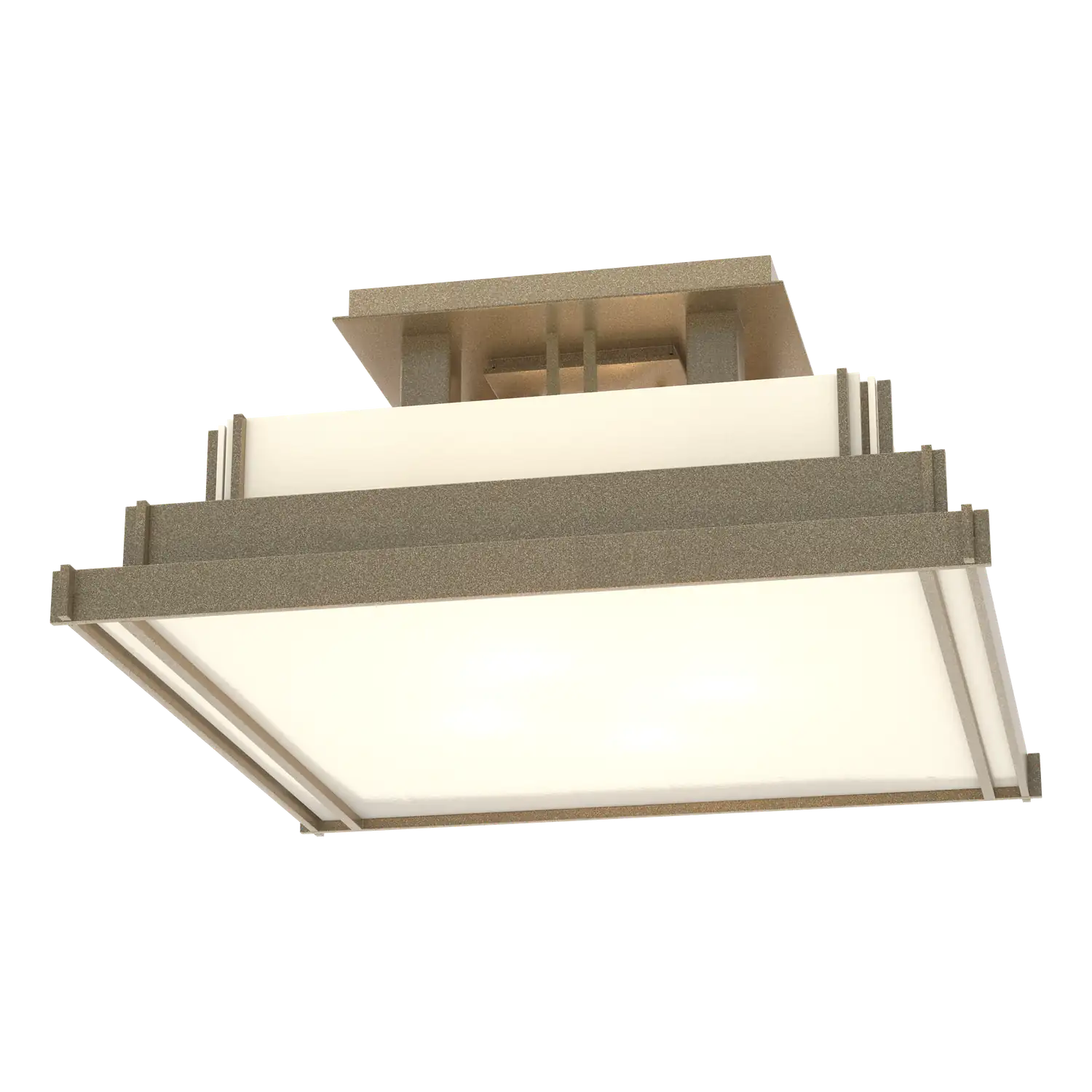 Hubbardton Forge, Steppe Semi-Flush, SEMI FLUSH MOUNT LIGHT