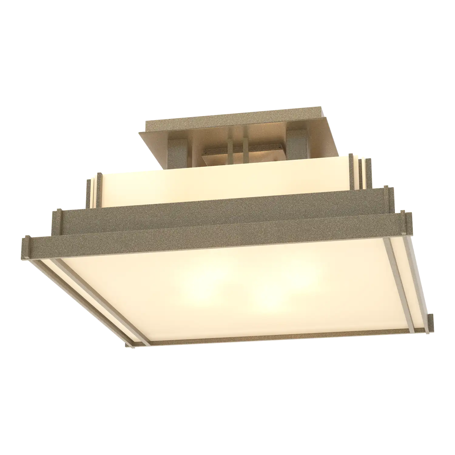 Hubbardton Forge, Steppe Semi-Flush, SEMI FLUSH MOUNT LIGHT