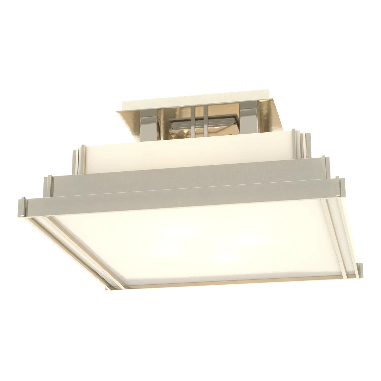 Hubbardton Forge, Steppe Semi-Flush, SEMI FLUSH MOUNT LIGHT