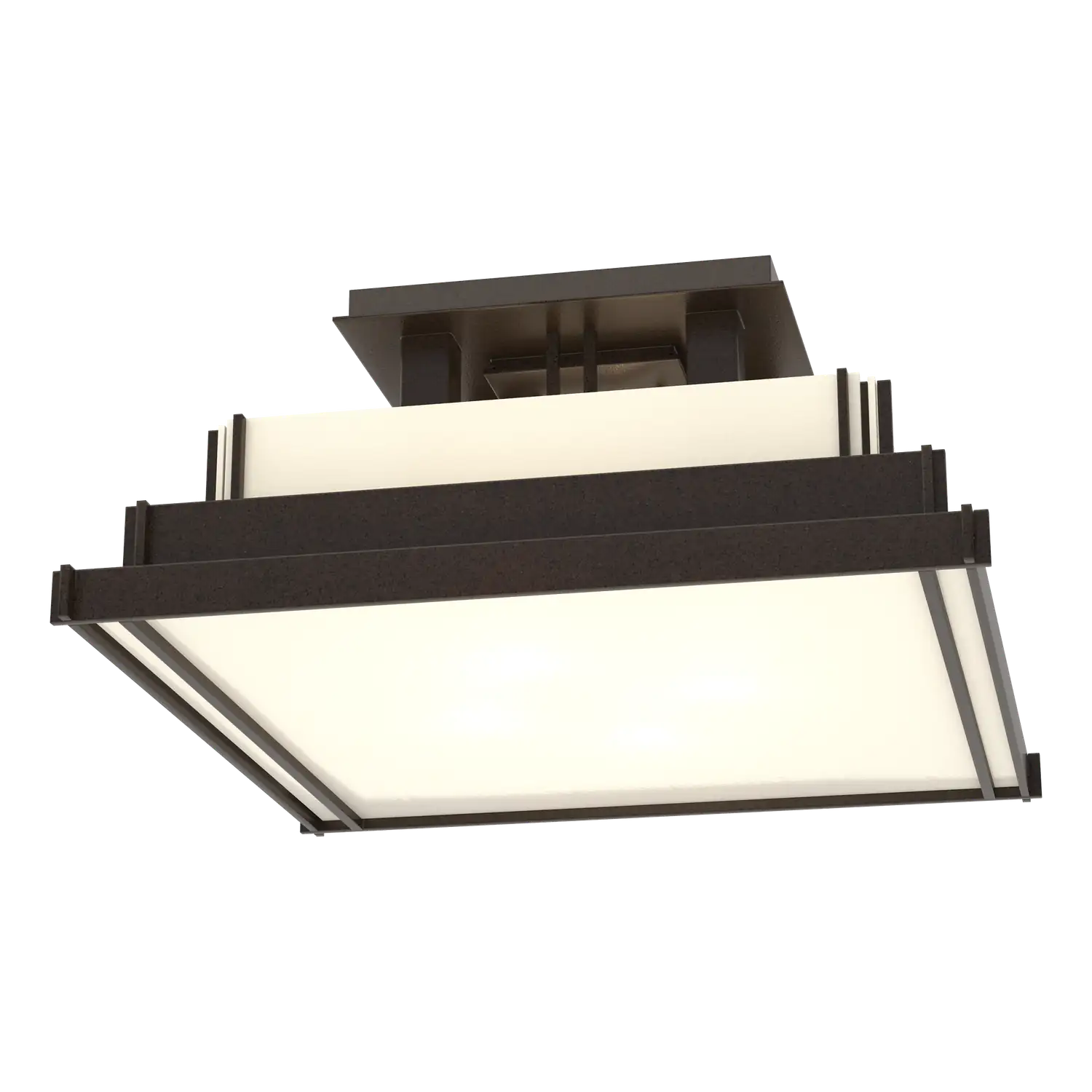 Hubbardton Forge, Steppe Semi-Flush, SEMI FLUSH MOUNT LIGHT