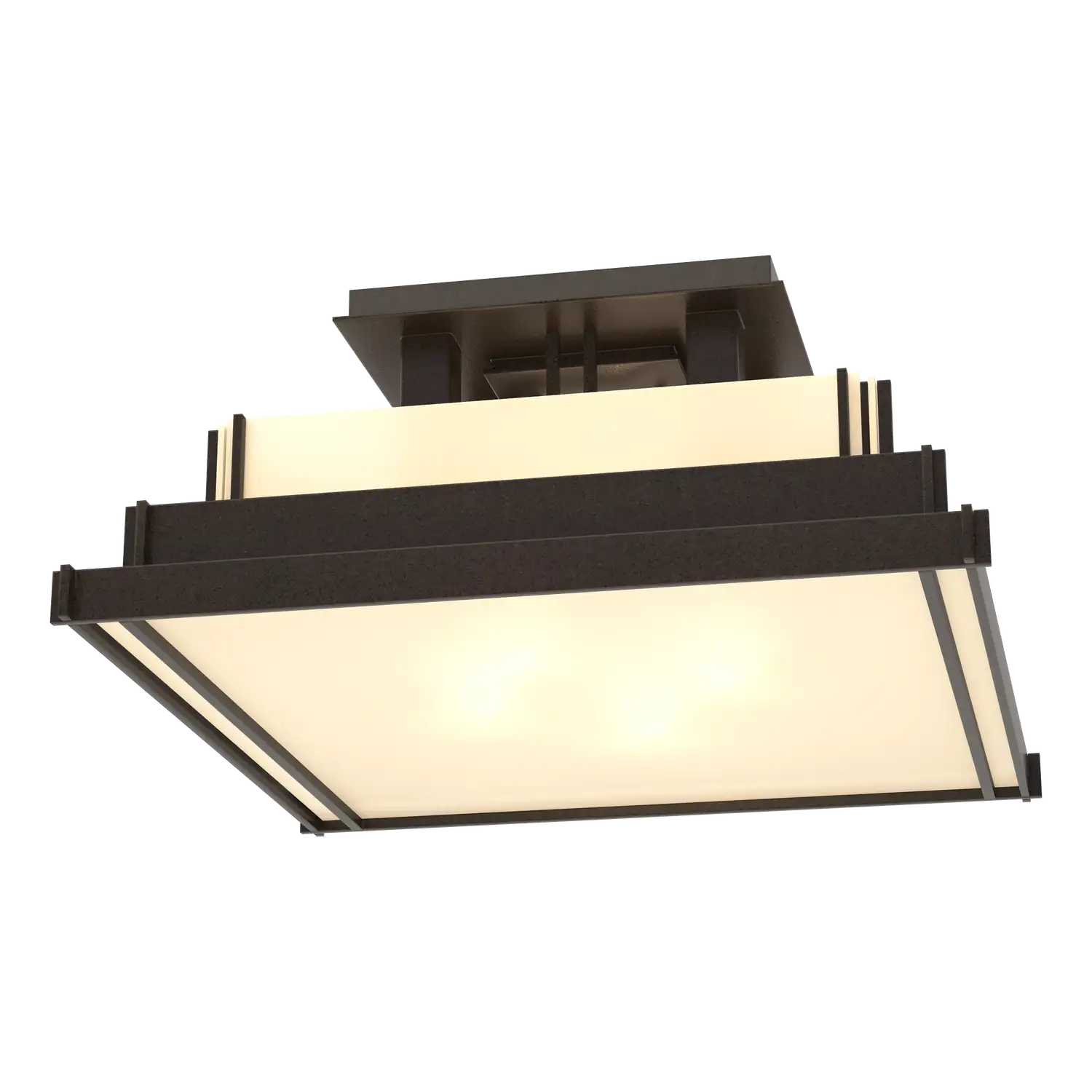 Hubbardton Forge, Steppe Semi-Flush, SEMI FLUSH MOUNT LIGHT
