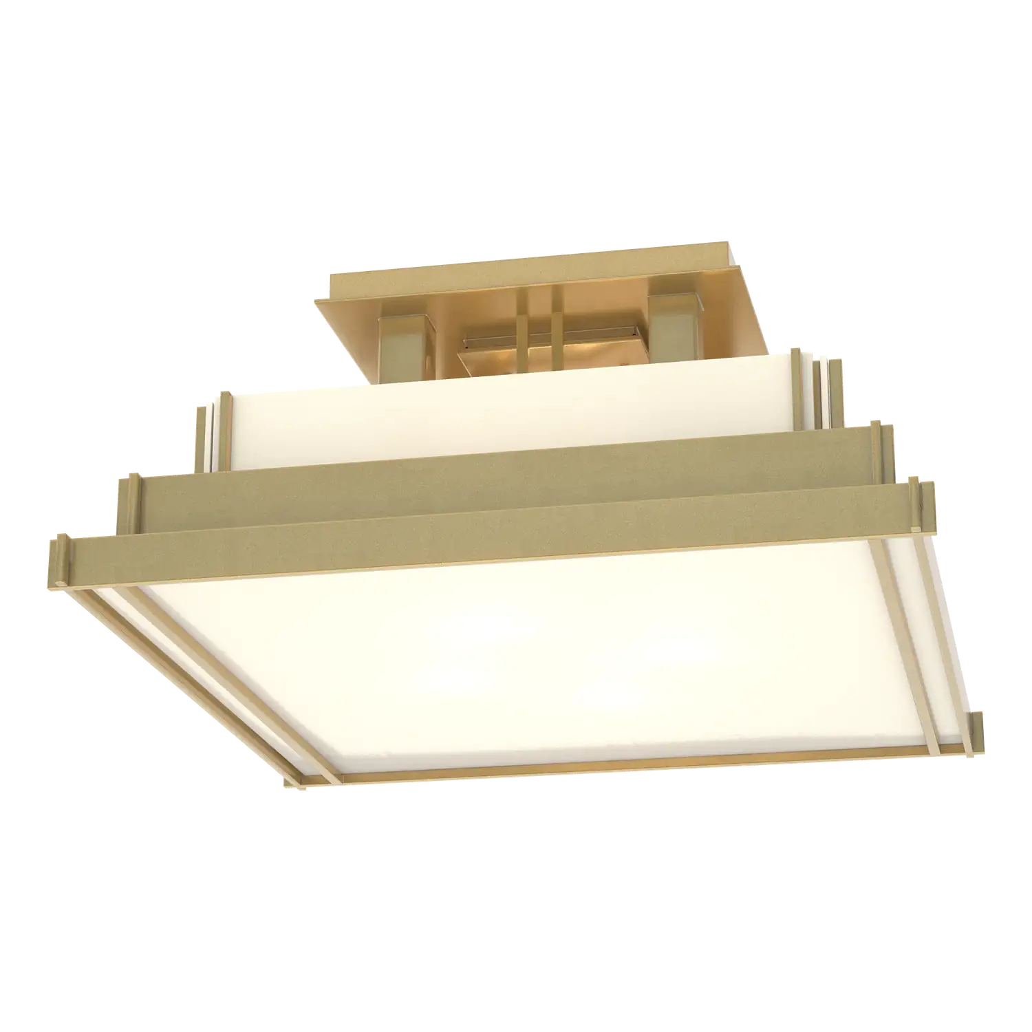 Hubbardton Forge, Steppe Semi-Flush, SEMI FLUSH MOUNT LIGHT