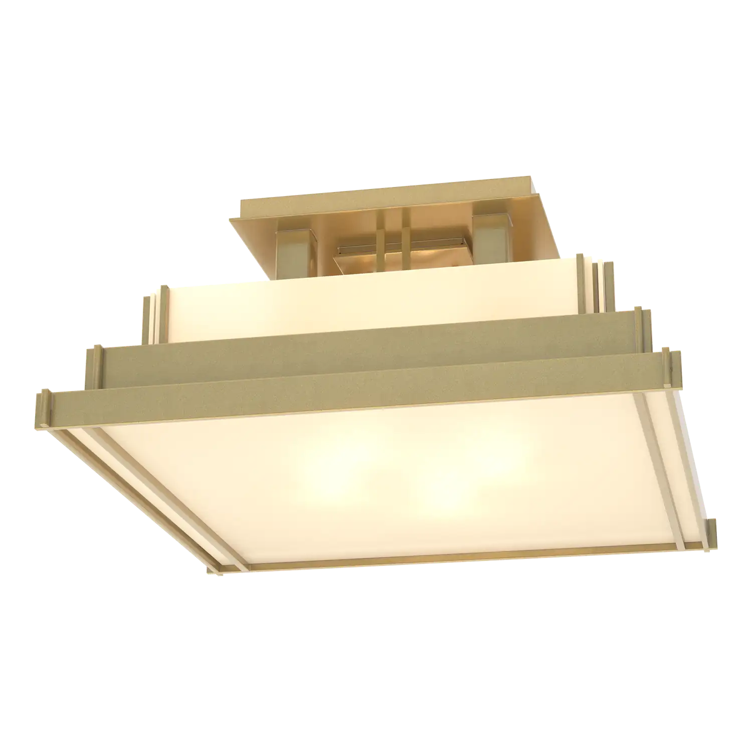 Hubbardton Forge, Steppe Semi-Flush, SEMI FLUSH MOUNT LIGHT