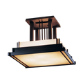 Hubbardton Forge, Steppe Semi-Flush, SEMI FLUSH MOUNT LIGHT