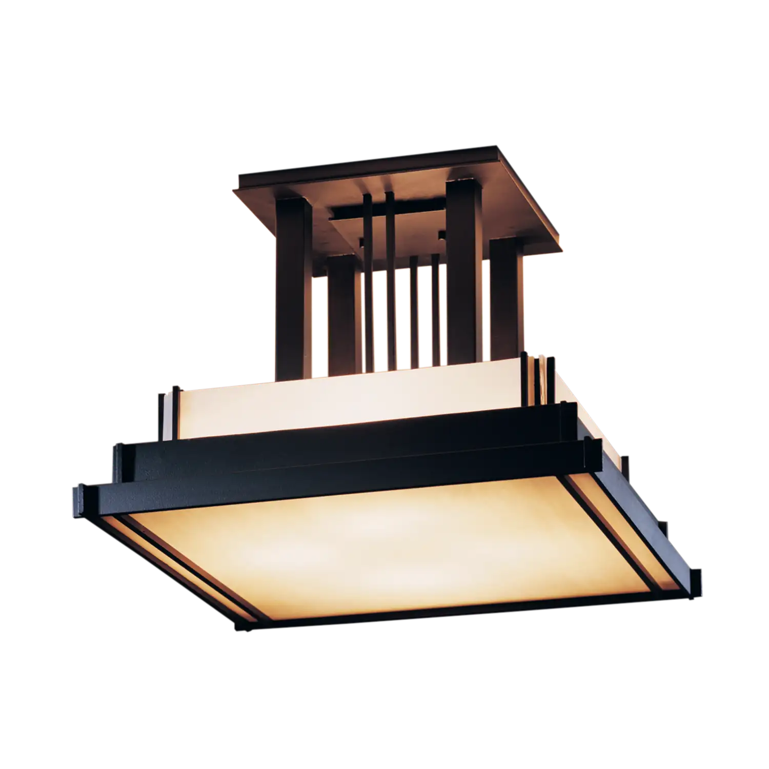 Hubbardton Forge, Steppe Semi-Flush, SEMI FLUSH MOUNT LIGHT