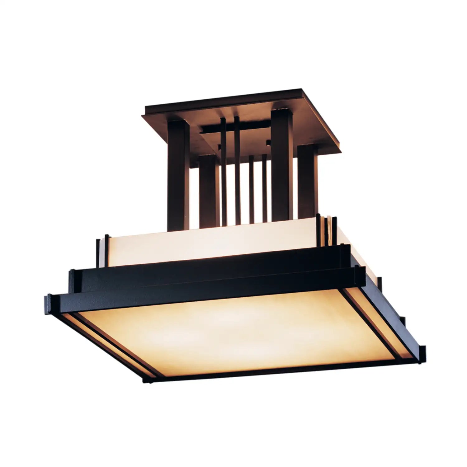 Hubbardton Forge, Steppe Semi-Flush, SEMI FLUSH MOUNT LIGHT