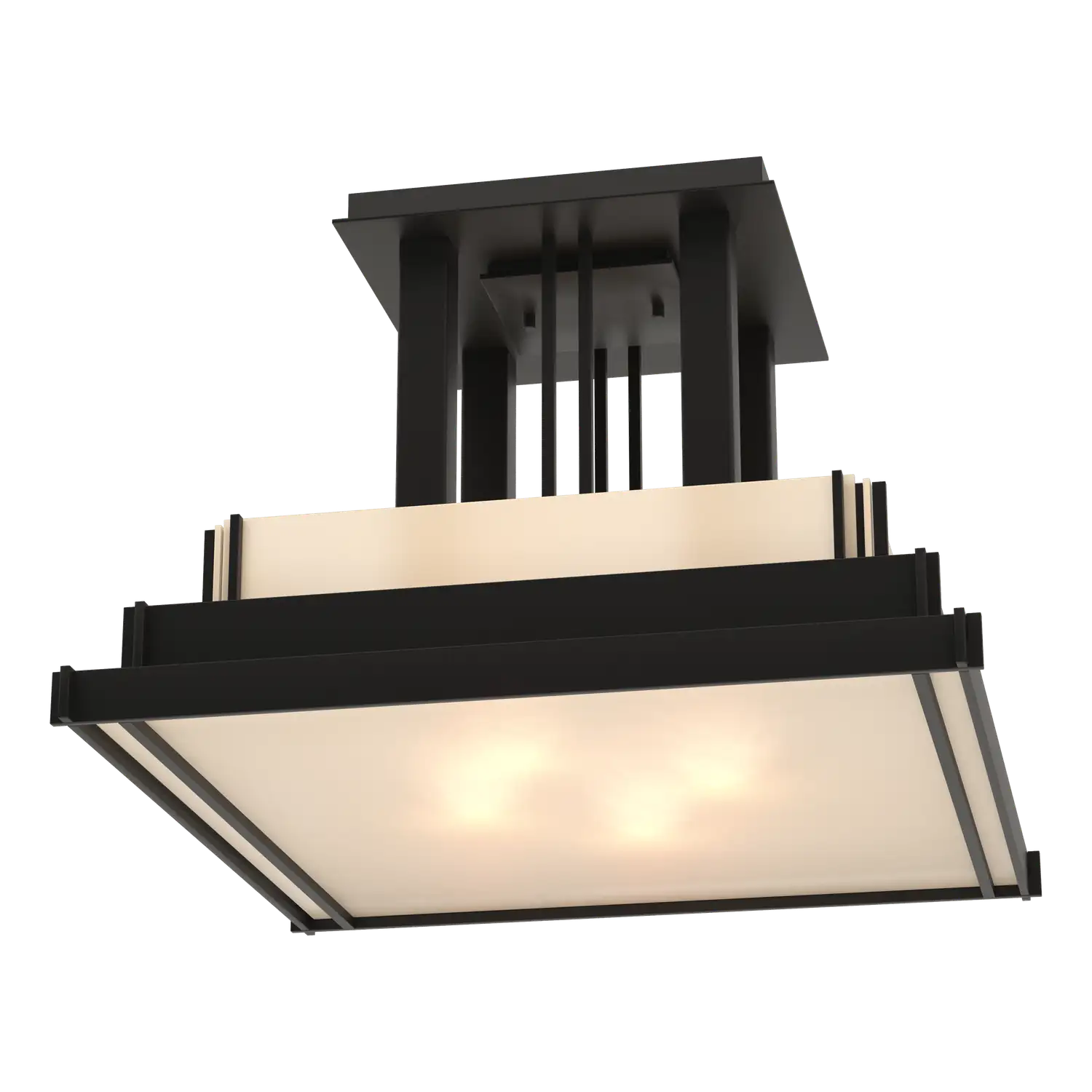 Hubbardton Forge, Steppe Semi-Flush, SEMI FLUSH MOUNT LIGHT
