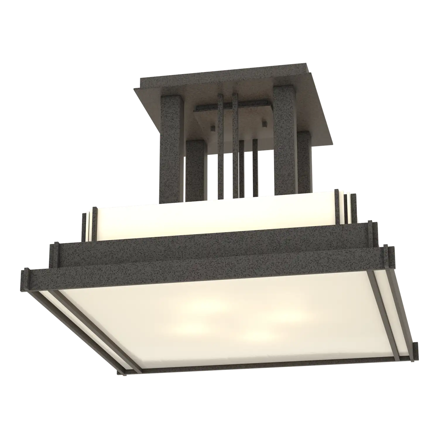 Hubbardton Forge, Steppe Semi-Flush, SEMI FLUSH MOUNT LIGHT