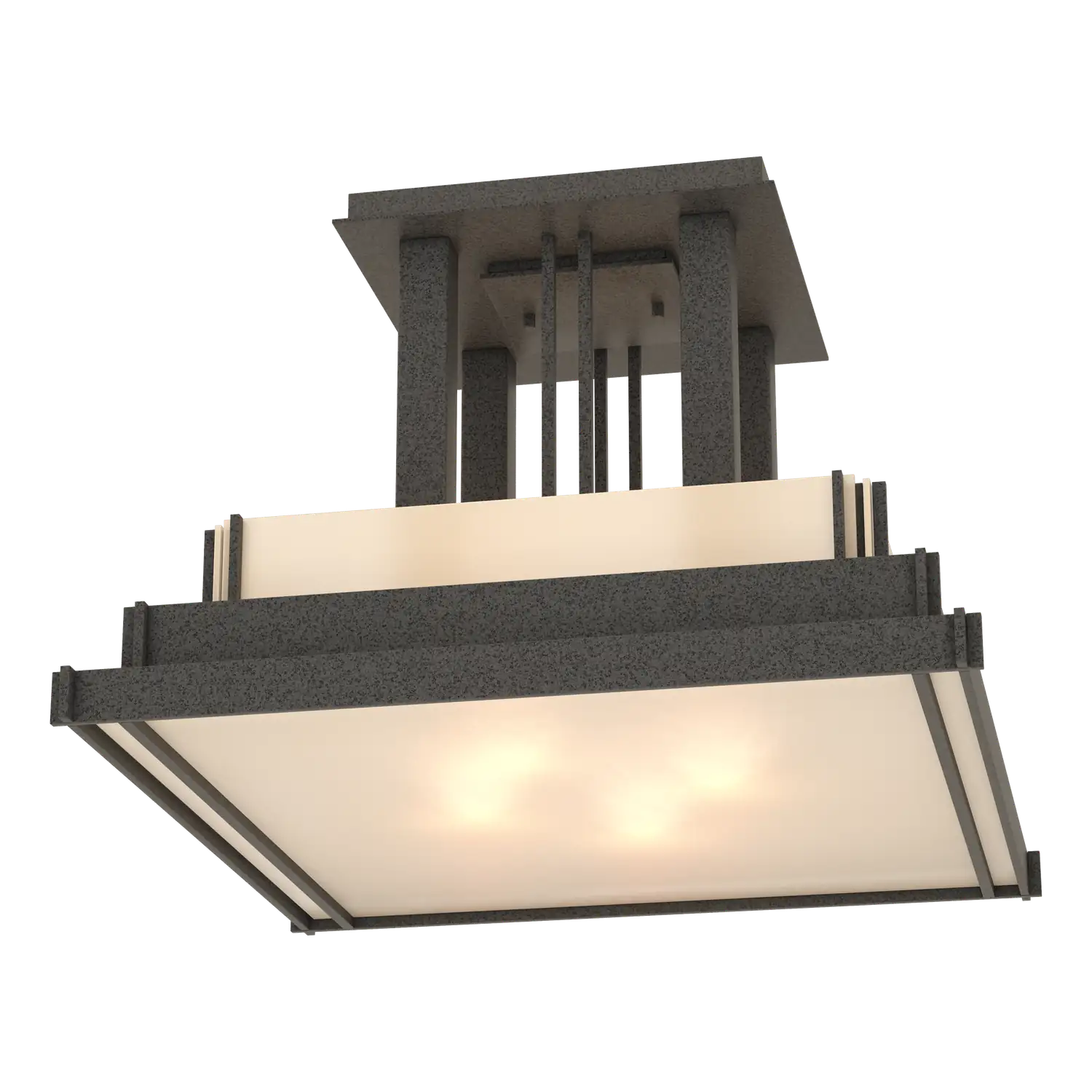 Hubbardton Forge, Steppe Semi-Flush, SEMI FLUSH MOUNT LIGHT