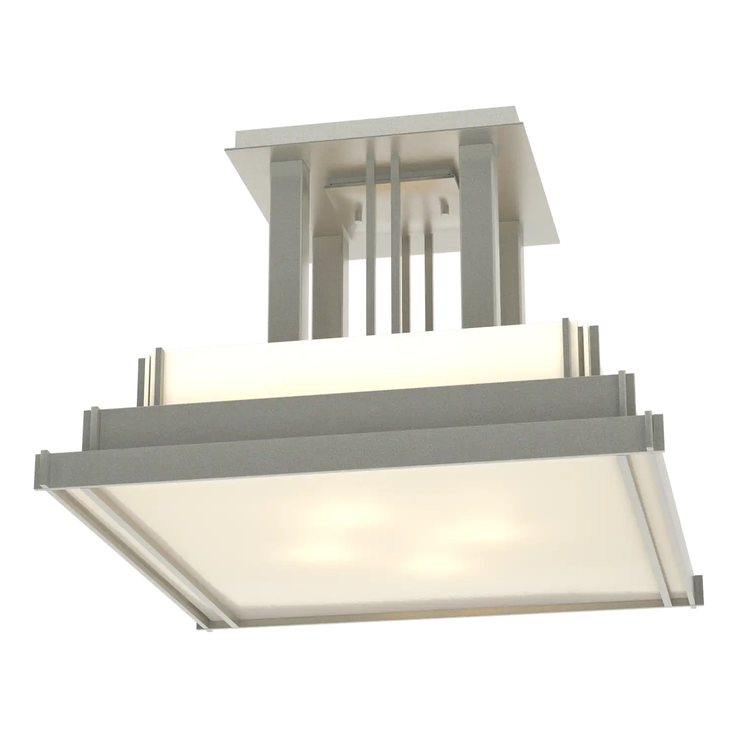 Hubbardton Forge, Steppe Semi-Flush, SEMI FLUSH MOUNT LIGHT