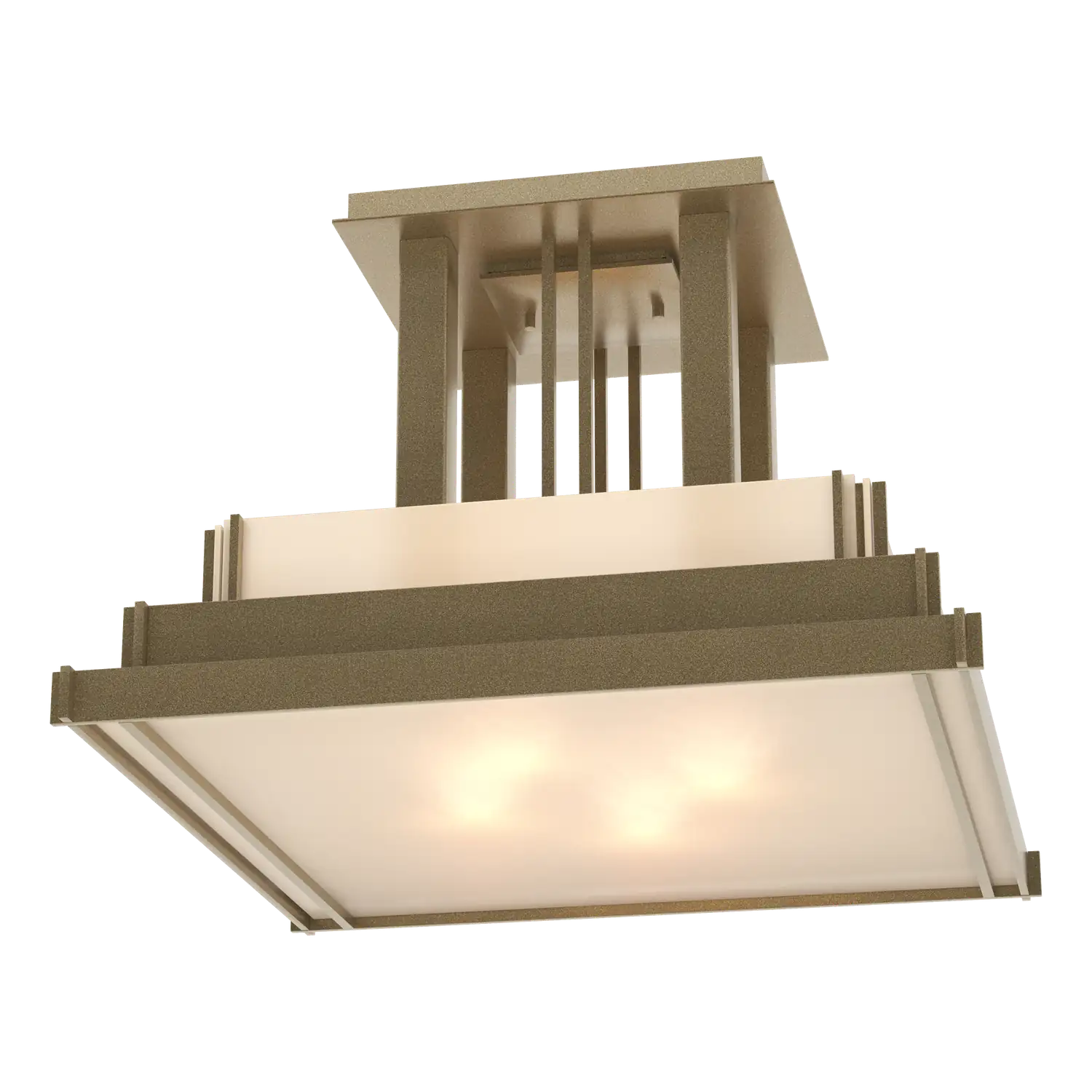 Hubbardton Forge, Steppe Semi-Flush, SEMI FLUSH MOUNT LIGHT