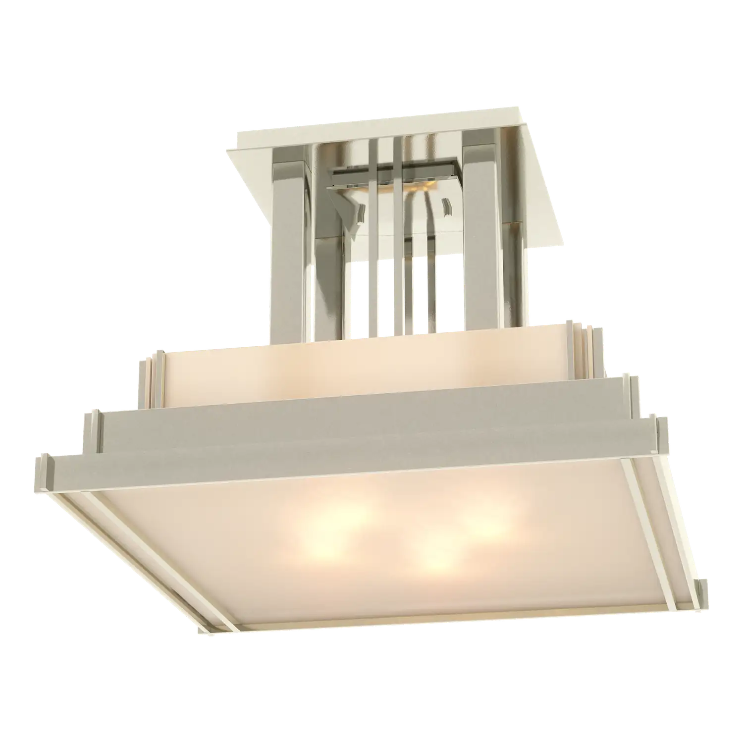Hubbardton Forge, Steppe Semi-Flush, SEMI FLUSH MOUNT LIGHT