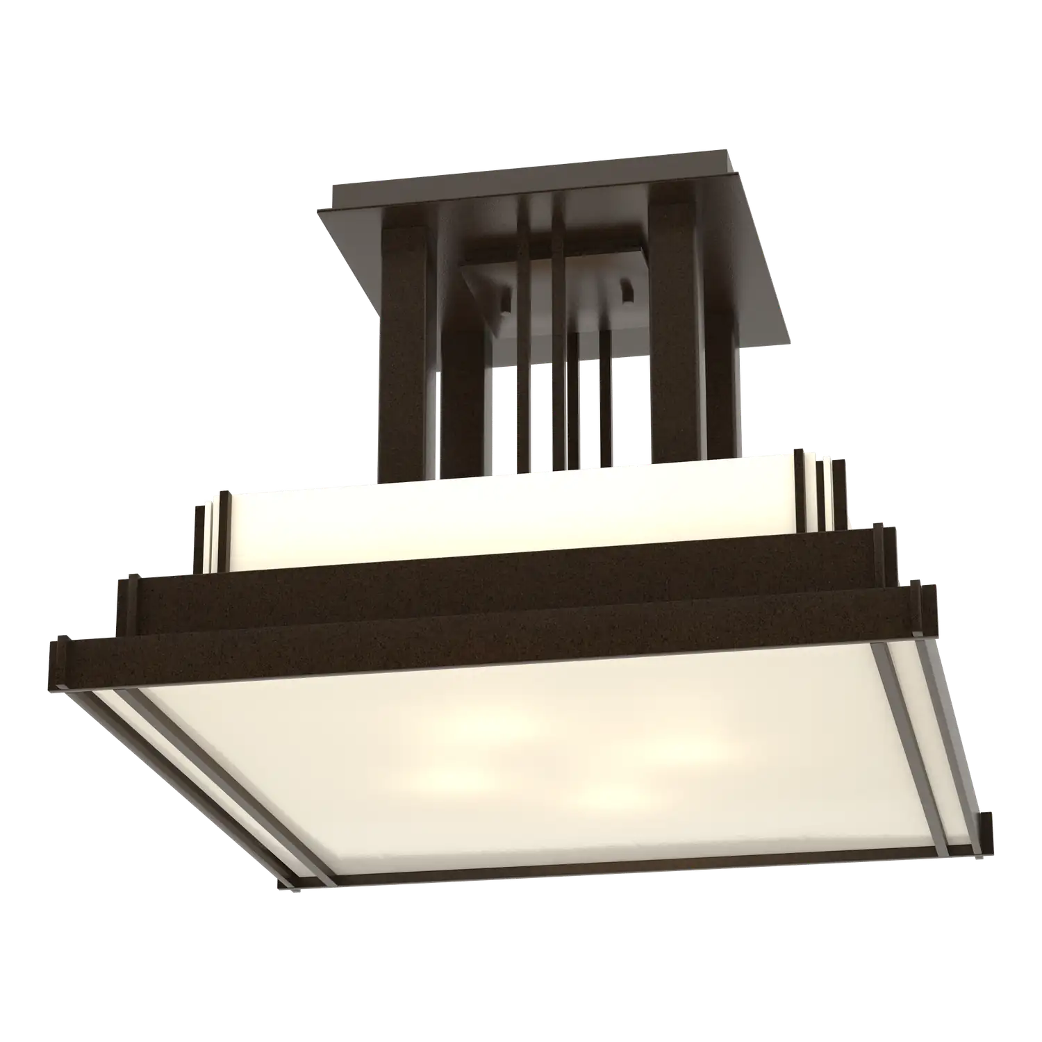 Hubbardton Forge, Steppe Semi-Flush, SEMI FLUSH MOUNT LIGHT