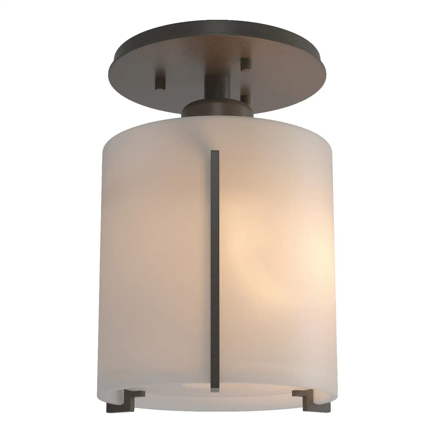 Hubbardton Forge, Exos Semi-Flush, SEMI FLUSH MOUNT LIGHT