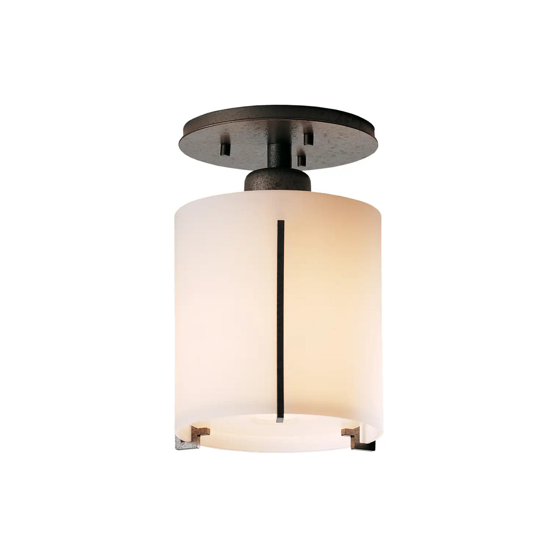 HUBBARDTON FORGE, EXOS SEMI-FLUSH, SEMI FLUSH MOUNT LIGHT