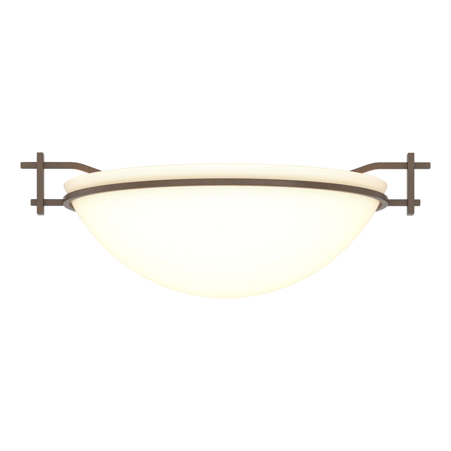 Hubbardton Forge, Moonband Semi-Flush, SEMI FLUSH MOUNT LIGHT