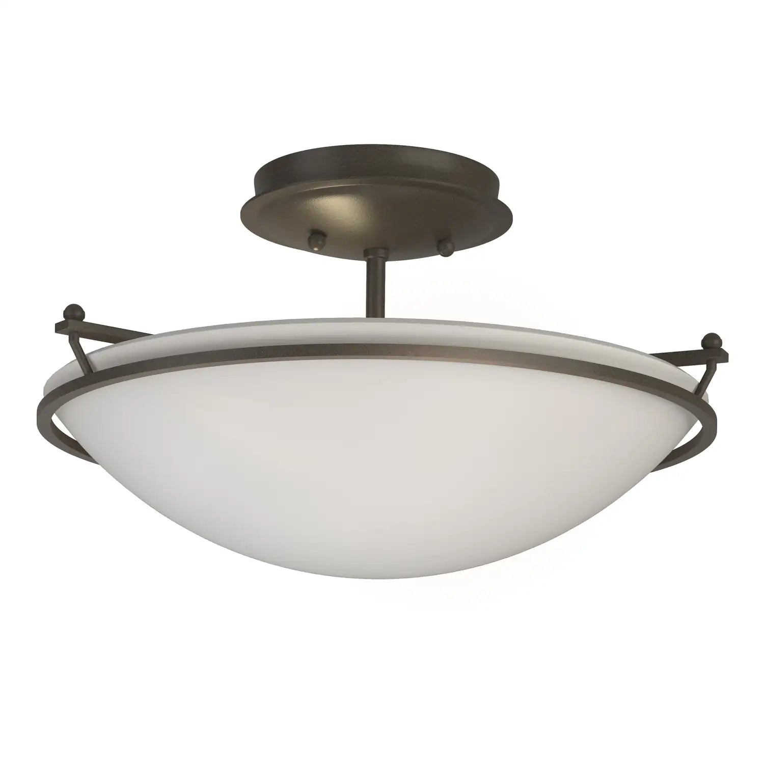 Hubbardton Forge, Plain Semi-Flush, SEMI FLUSH MOUNT LIGHT