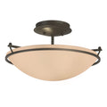 Hubbardton Forge, Plain Semi-Flush, SEMI FLUSH MOUNT LIGHT