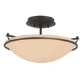 Hubbardton Forge, Plain Semi-Flush, SEMI FLUSH MOUNT LIGHT