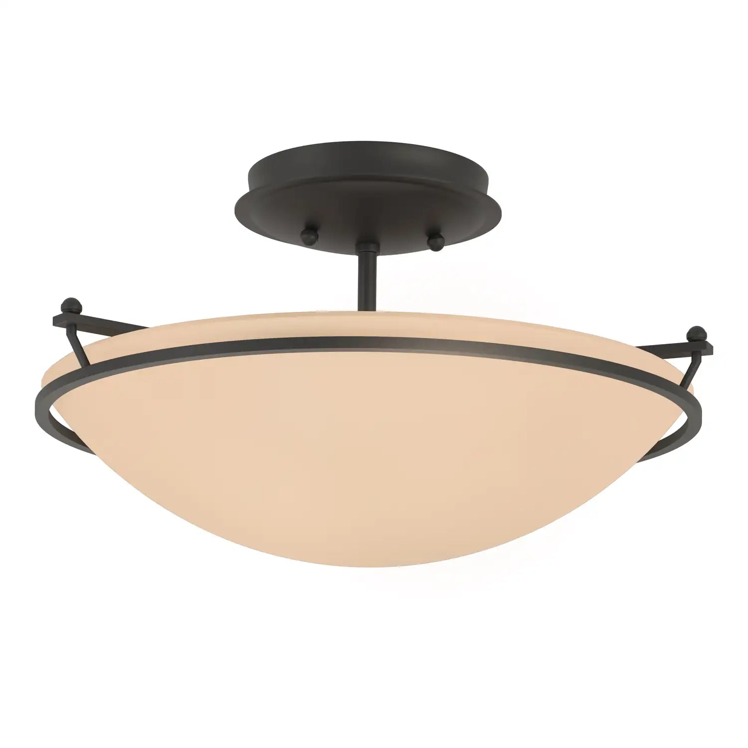 Hubbardton Forge, Plain Semi-Flush, SEMI FLUSH MOUNT LIGHT
