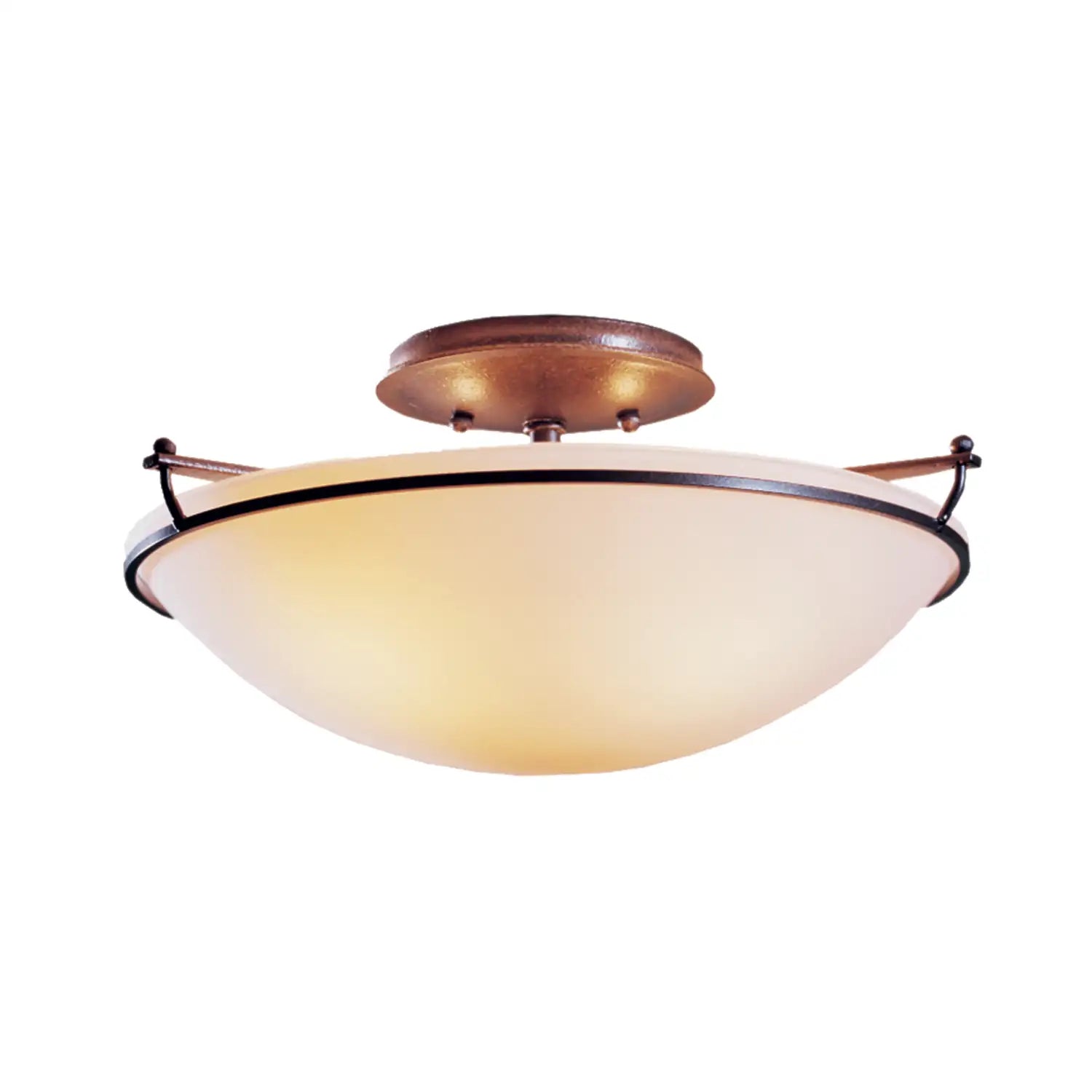 Hubbardton Forge, Plain Semi-Flush, SEMI FLUSH MOUNT LIGHT