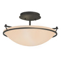 Hubbardton Forge, Plain Semi-Flush, SEMI FLUSH MOUNT LIGHT