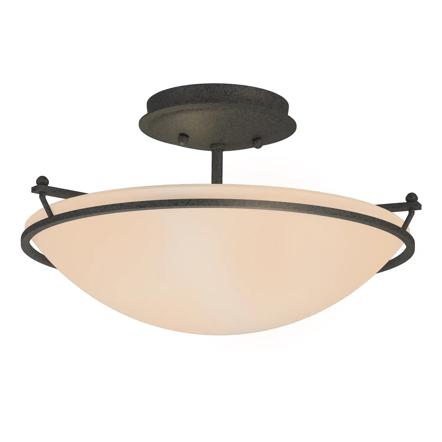 Hubbardton Forge, Plain Semi-Flush, SEMI FLUSH MOUNT LIGHT