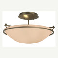Hubbardton Forge, Plain Semi-Flush, SEMI FLUSH MOUNT LIGHT