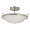 Hubbardton Forge, Plain Semi-Flush, SEMI FLUSH MOUNT LIGHT