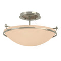 Hubbardton Forge, Plain Semi-Flush, SEMI FLUSH MOUNT LIGHT