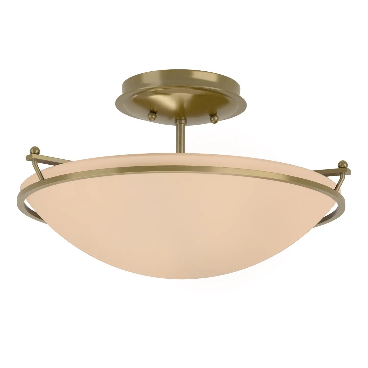 Hubbardton Forge, Plain Semi-Flush, SEMI FLUSH MOUNT LIGHT