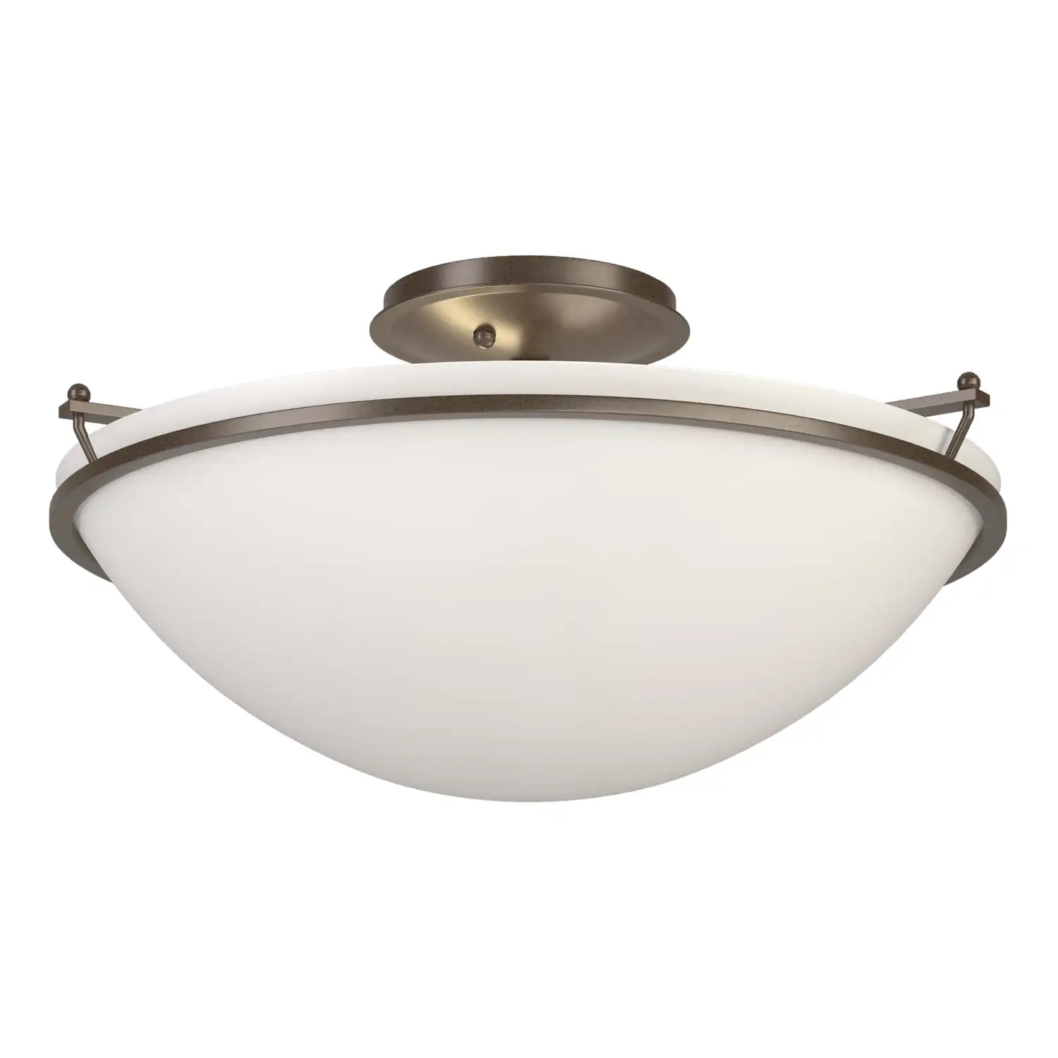 Hubbardton Forge, Plain Semi-Flush, SEMI FLUSH MOUNT LIGHT