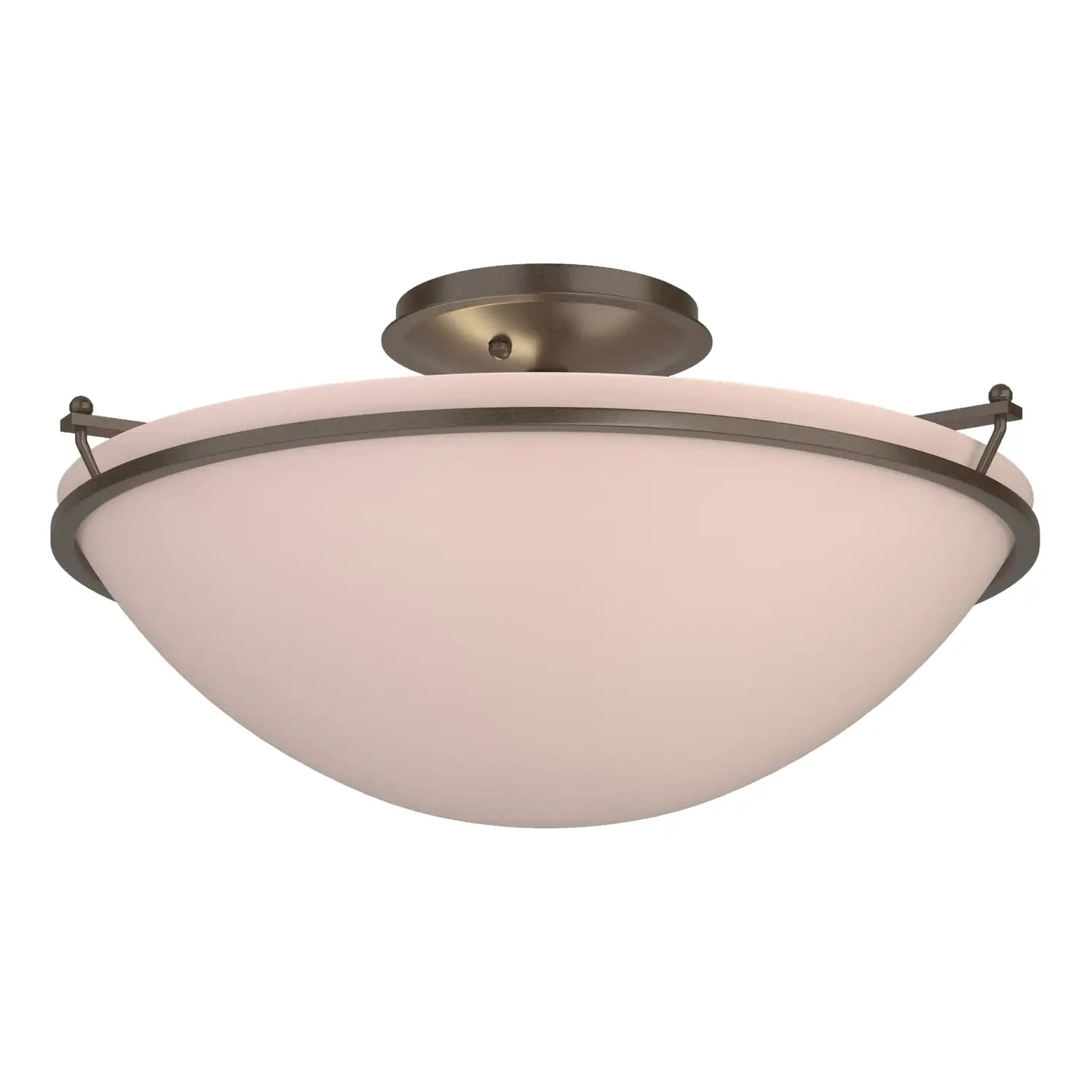 Hubbardton Forge, Plain Semi-Flush, SEMI FLUSH MOUNT LIGHT